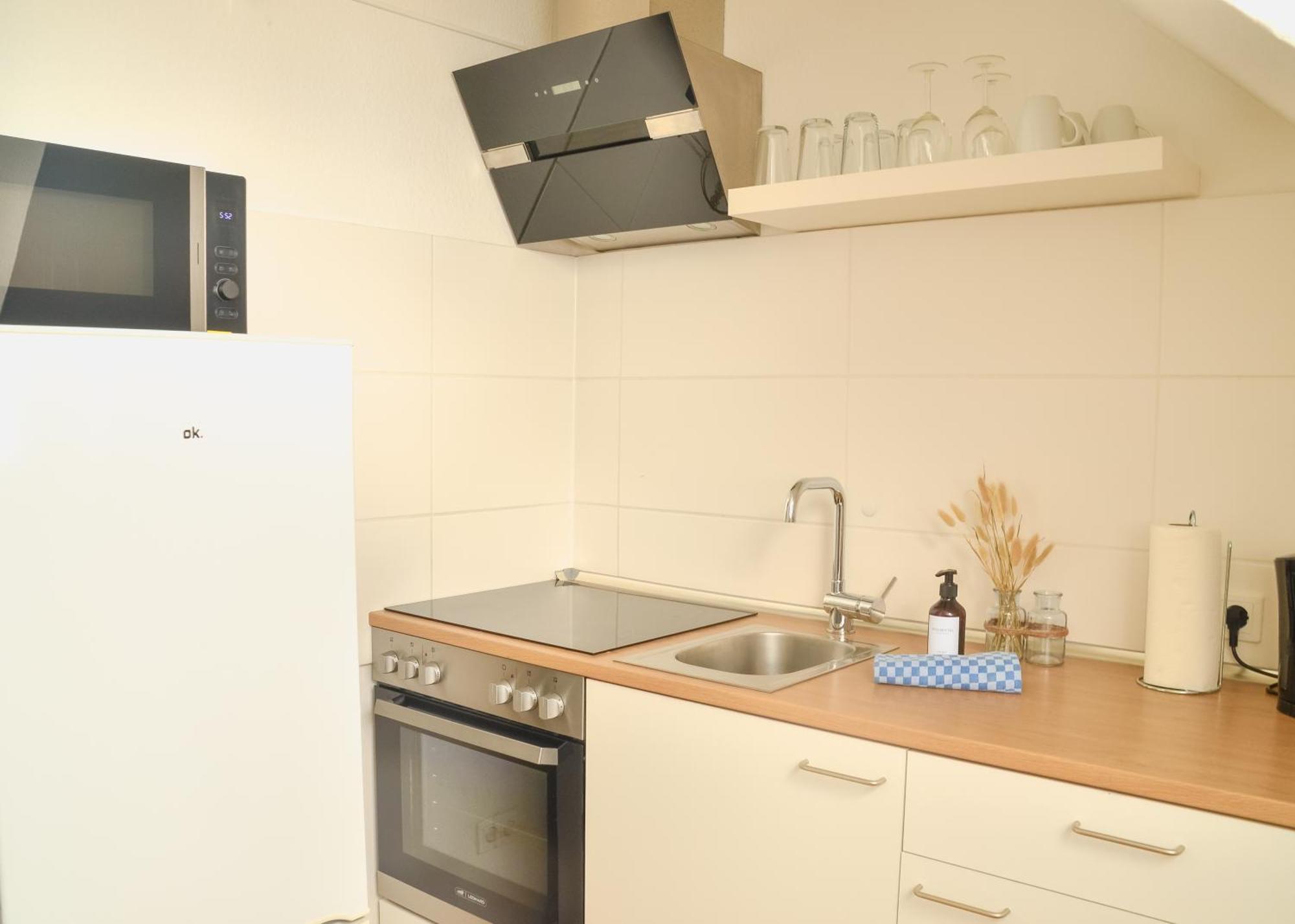 Milpau Buer 2 - Modernes Apartment Mit Queensize-Bett, Netflix, Nespresso, Waschmaschine & Smart Tv Gelsenkirchen Exterior foto
